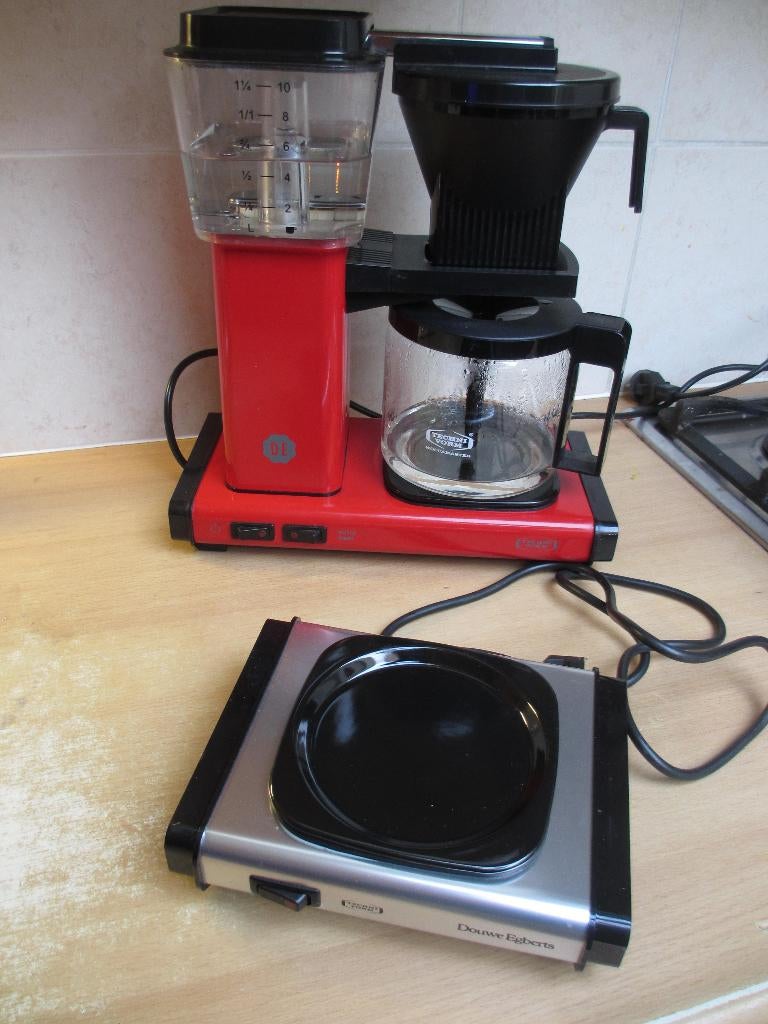 DE Koffiezetapparaat Moccamaster Technivorm , warmhoud plaat, Ophalen, Gebruikt, Koffiemachine, Gemalen koffie