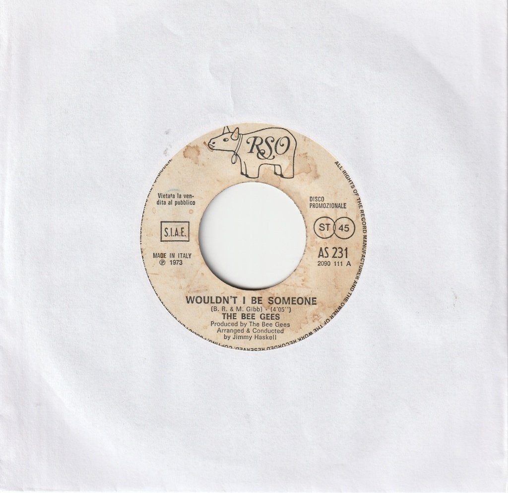 PROMO Bee Gees: Wouldn't I be someone, Gebruikt, Ophalen of Verzenden, Pop, Overige typen