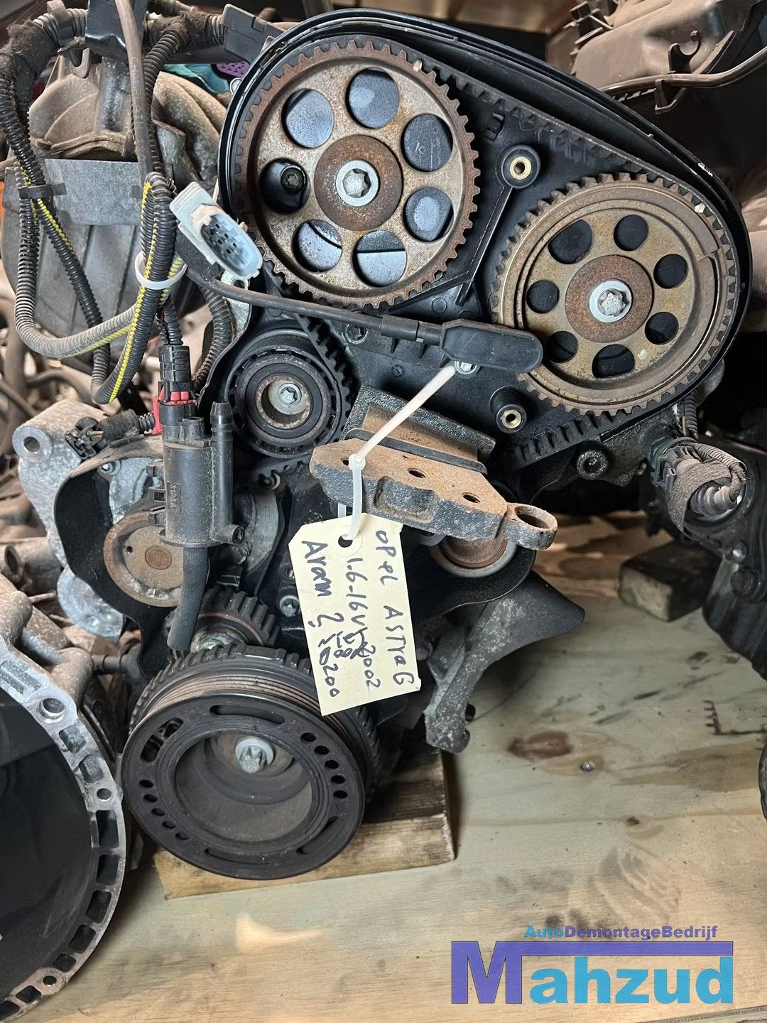 OPEL ASTRA G 1.6 16V Motorblok motor Z16XE, Auto-onderdelen, Gebruikt, Opel Automobile GmbH, Ophalen of Verzenden, Kontakt@opel-infoservice.de