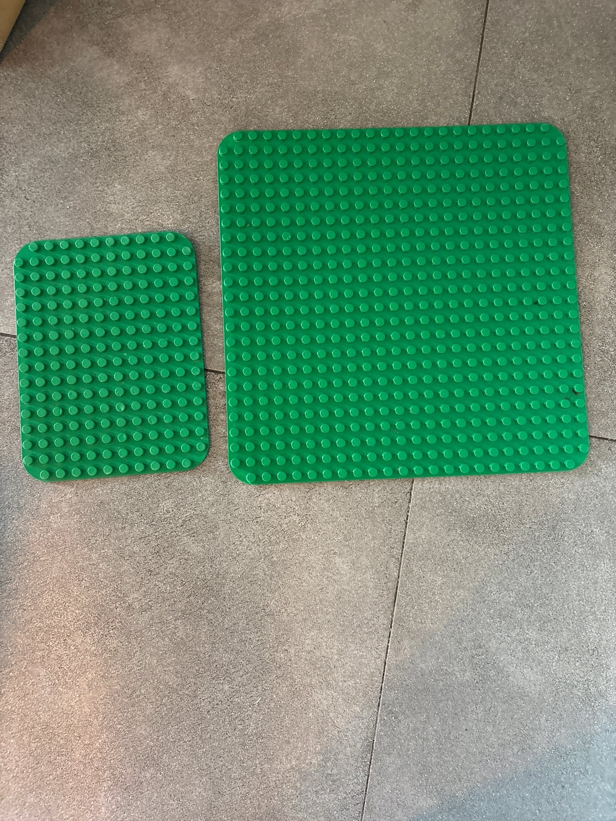 Lego Grondplaten Groen - 2 stuks, Ophalen, Gebruikt, Lego, Meerdere sets