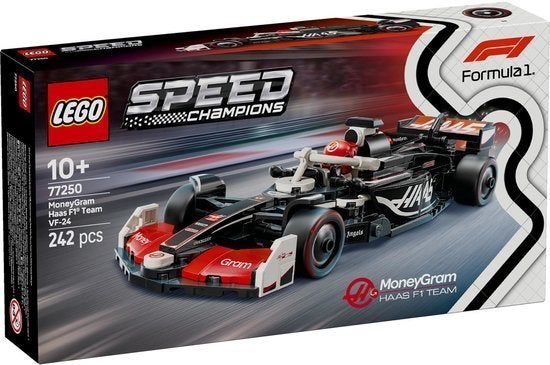 Lego Speed Champions 77250 MoneyGram Haas F1 VF24 NIEUW, Lego, Lego, Nieuw, Legoland