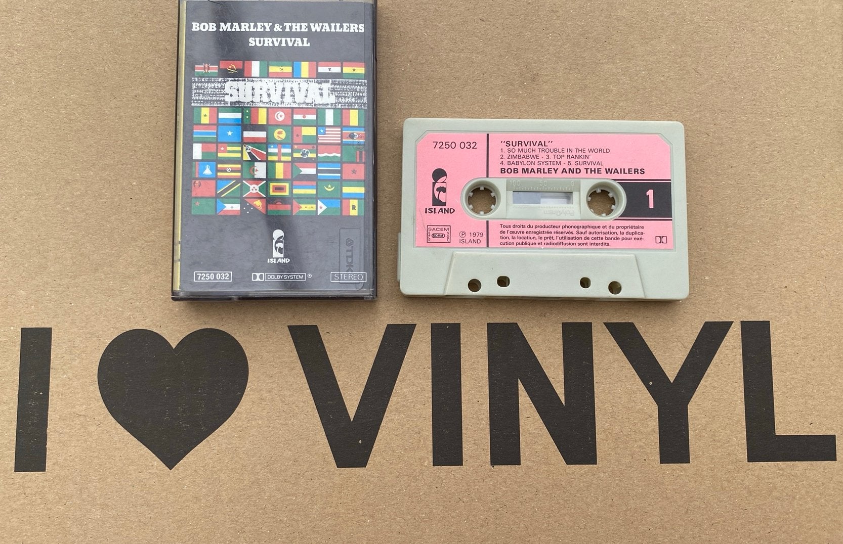 Bob Marley cassette survival, Ophalen of Verzenden, Zo goed als nieuw