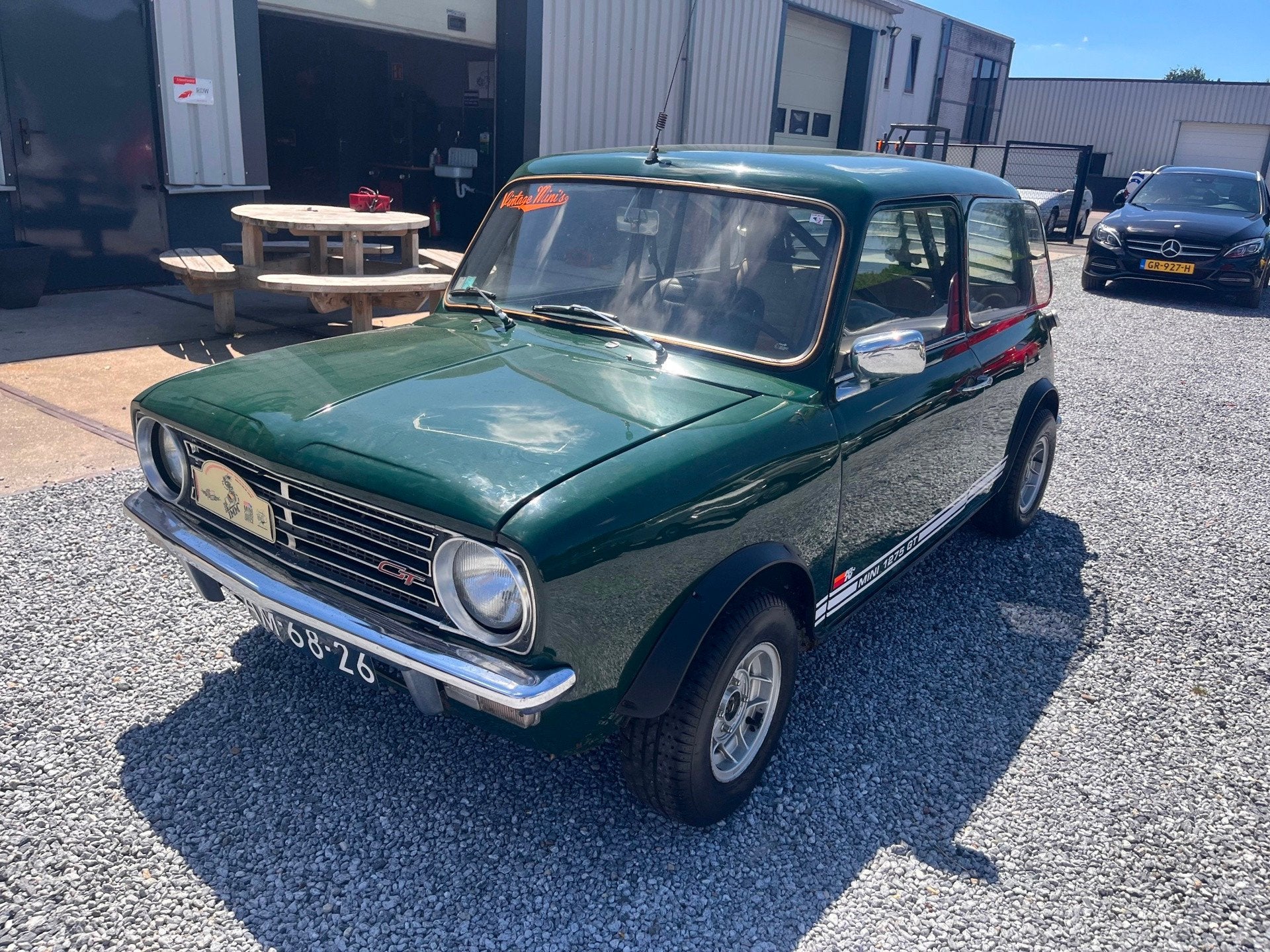 Austin MINI 1275 GT, Auto's, Mini, Te koop, Overige modellen, Benzine, Overige carrosserieën, Handgeschakeld, Geïmporteerd, Groen