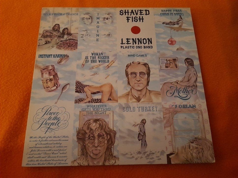John Lennon - Shaved fish (1975), LP, Gebruikt, Pop, Ophalen of Verzenden