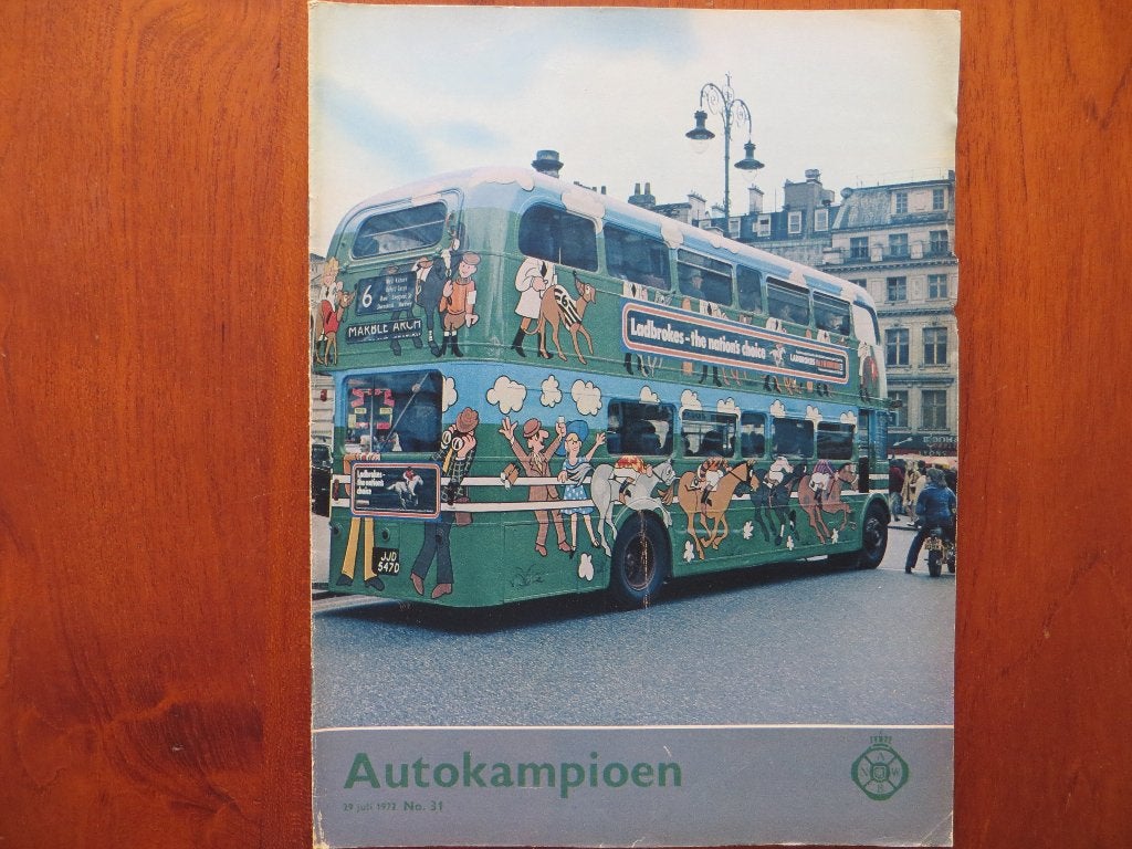 Autokampioen 31 1972 Rover 3500 S (test), Gilbern Invader €, Ophalen of Verzenden, Nieuw, Citroën