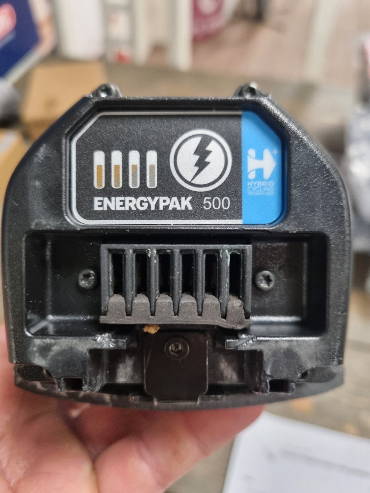 Giant EnergyPak 500 accu voor Dailytour met rapport, Zo goed als nieuw