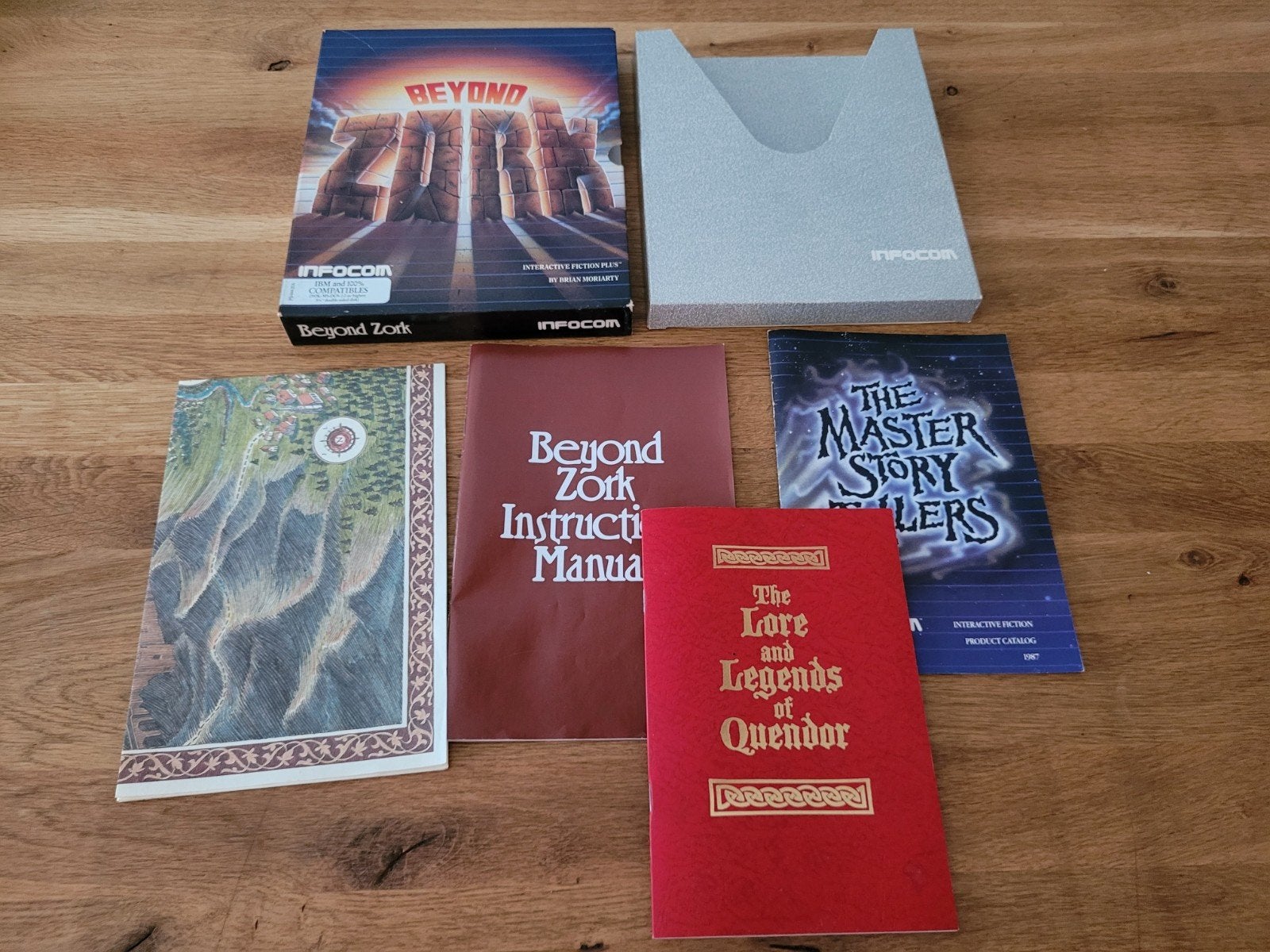 Infocom Beyond Zork (Grey Box) - big box pc box only, 1 speler, Ophalen of Verzenden, Zo goed als nieuw, Avontuur en Actie