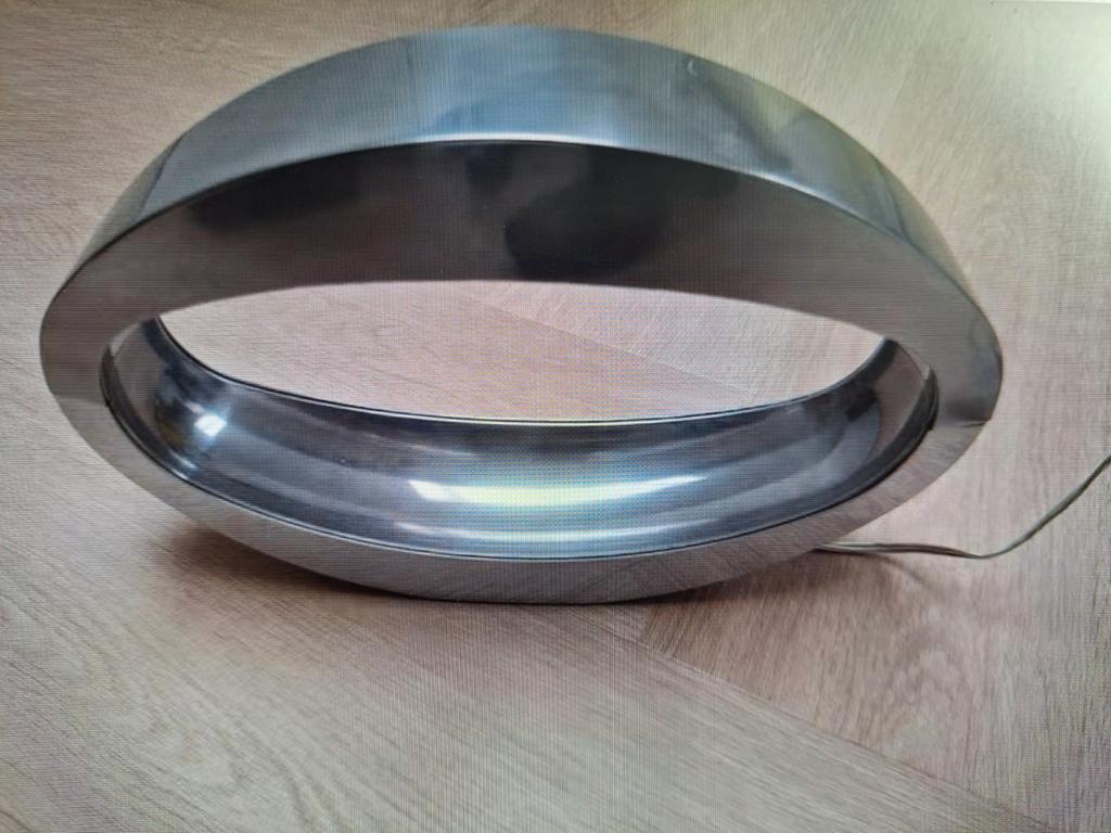 Philips LivingColors LED lamp - Geborsteld staal - 43133 D1, Modern stijlvol, Ophalen of Verzenden, Zo goed als nieuw, Metaal
