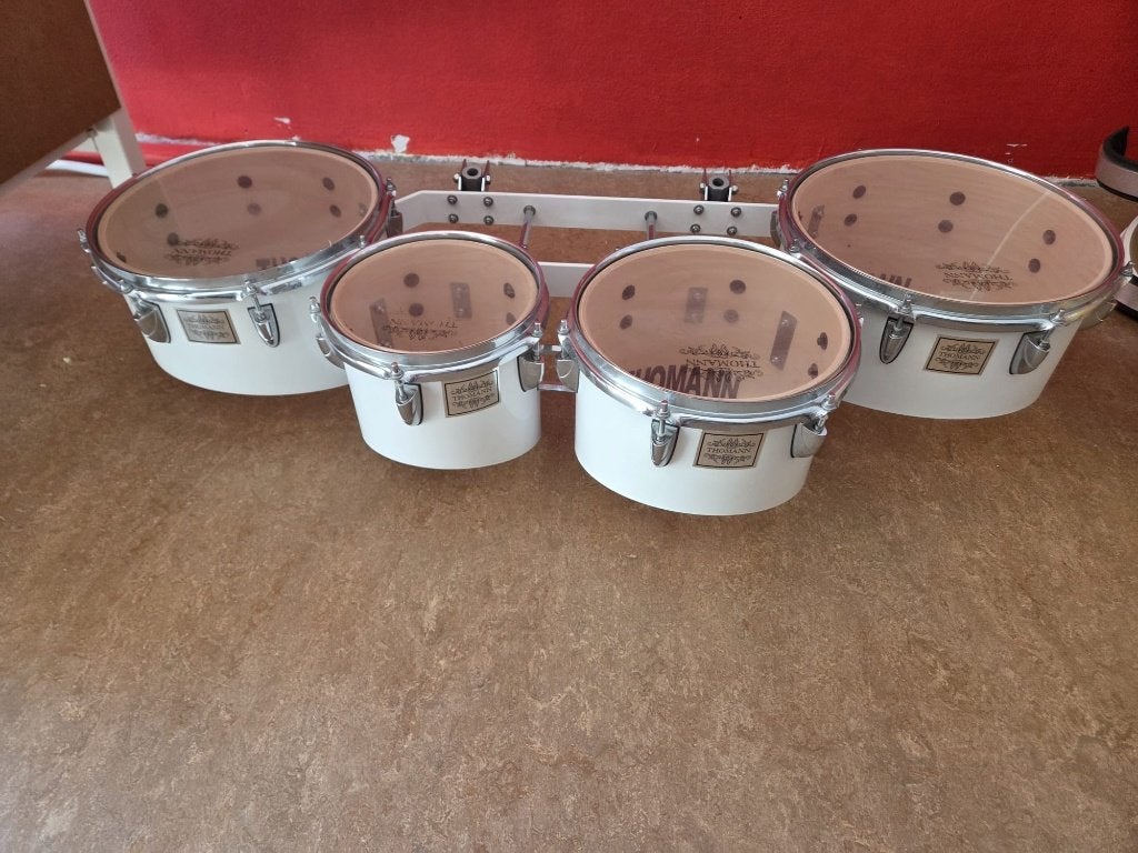 Thomann QT04 W Marching Quad Tom Set, Ophalen, Gebruikt, Overige merken