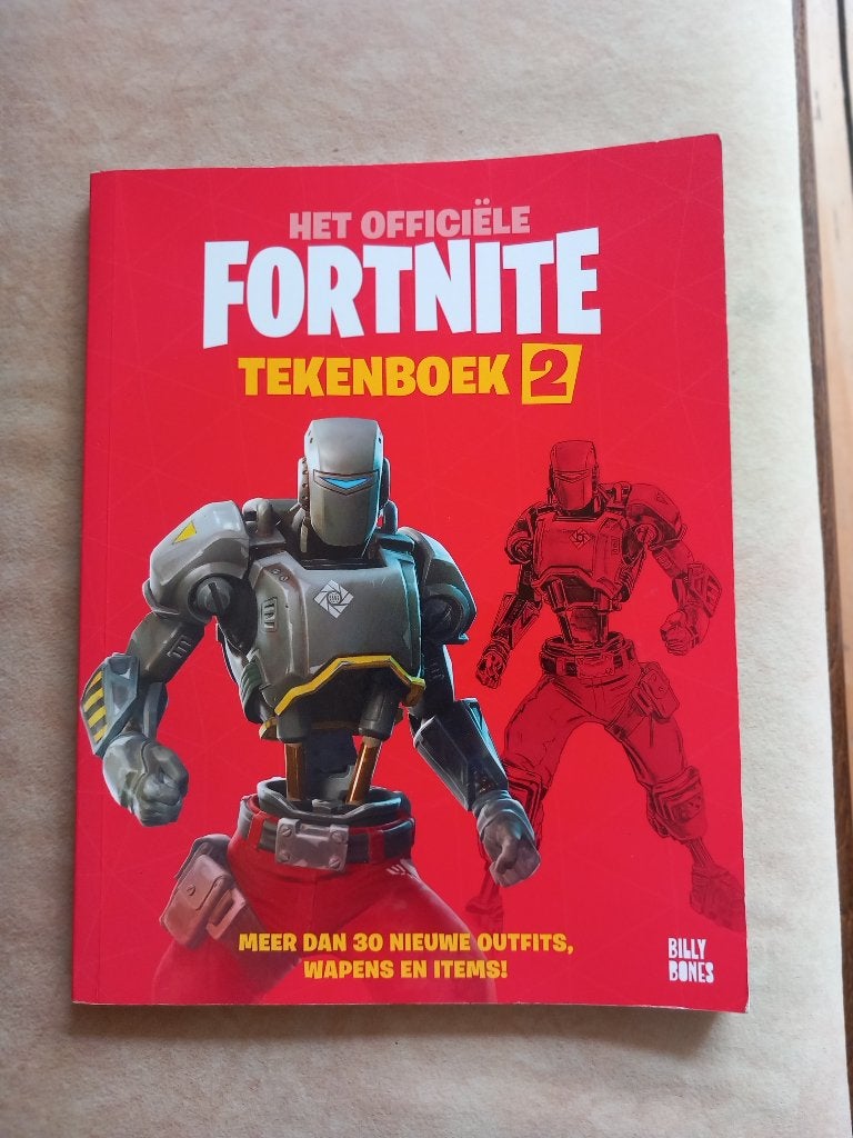 Het Officiele Fortnite Tekenboek 2 - NIEUW, Ophalen of Verzenden, Nieuw, Papier, Schets- of Tekenboek