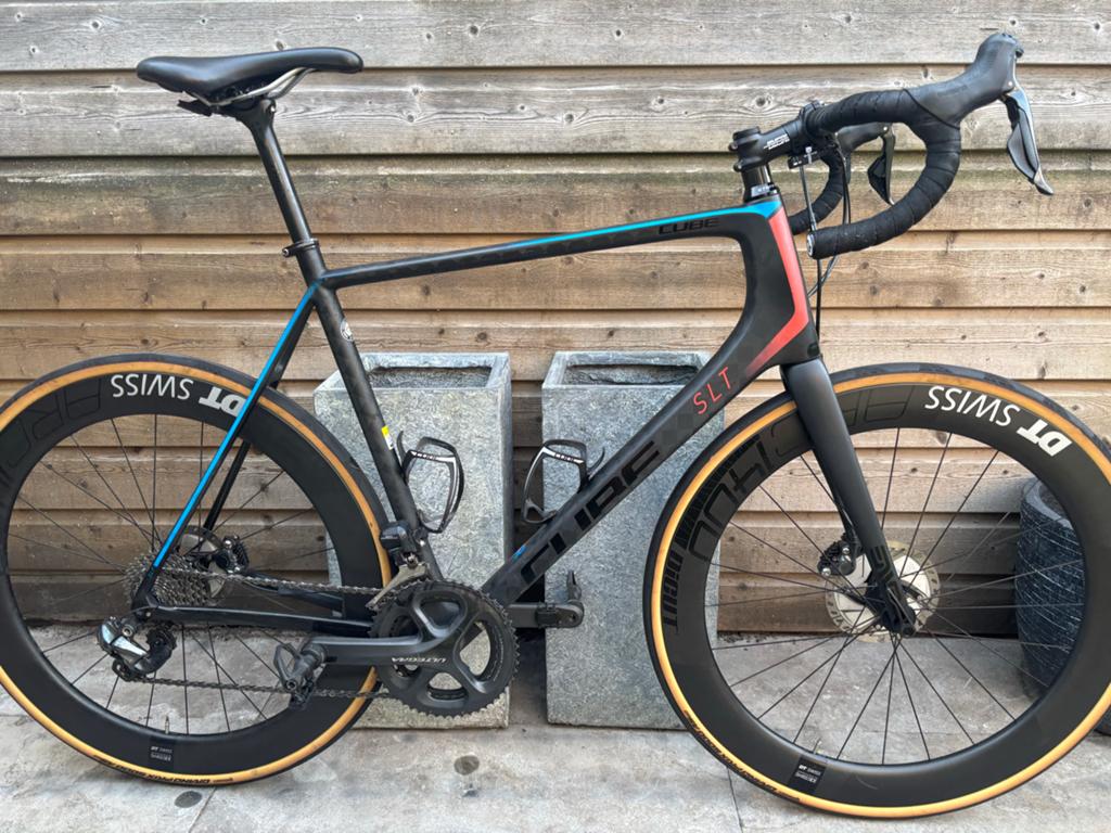 Cube C:68 Litening SLT Ultegra Di2, DT Swiss ARC 1400, 28 inch, Gebruikt, Carbon, 10 tot 15 versnellingen