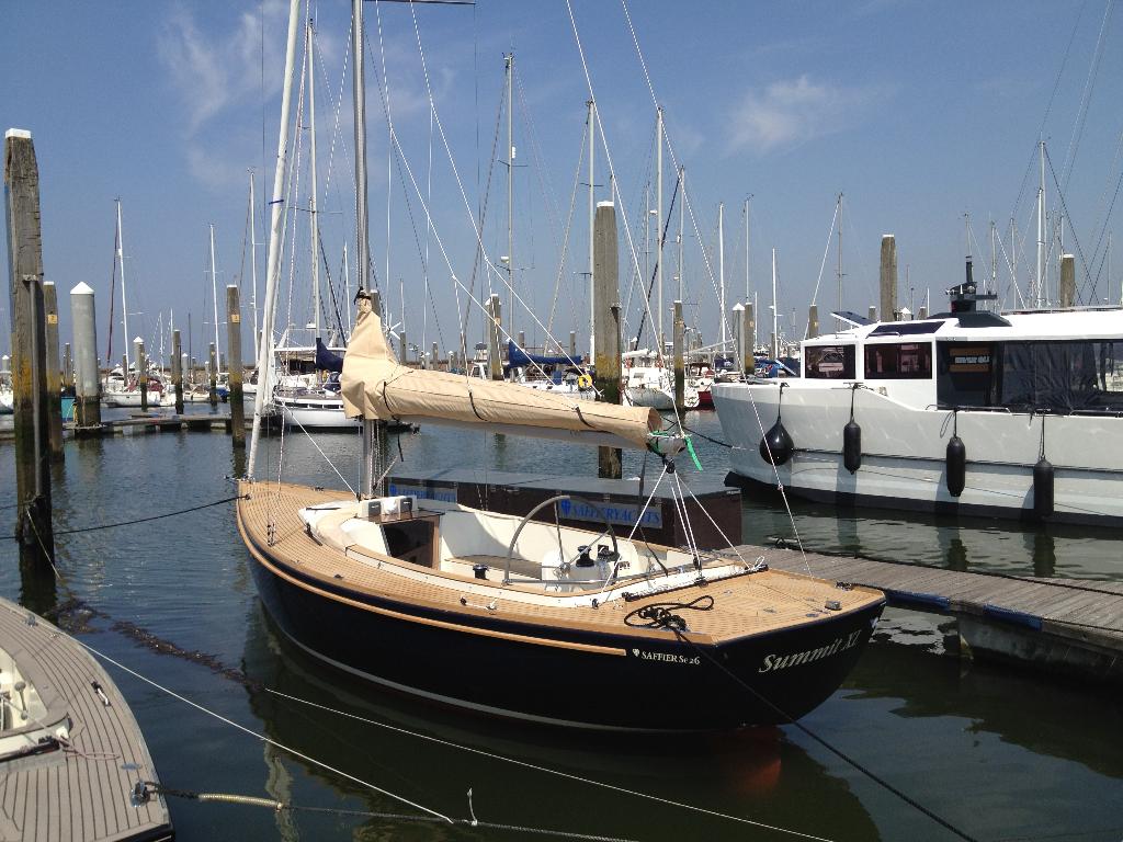 Saffier SE 26 ft Open Daysailor, zeer compleet, Watersport en Boten, Ophalen, Gebruikt, Fok, Binnenboordmotor