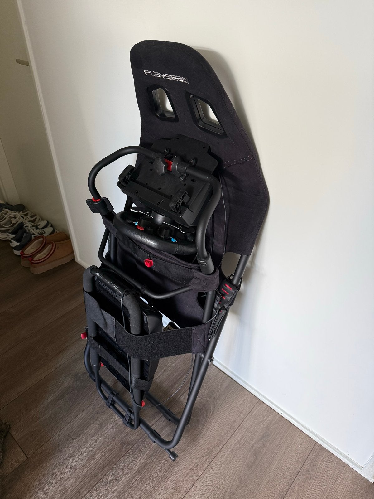 Playseat Challenge met Logitech G29 racestuur en pedalen, Ophalen, Racestoel, Gebruikt, Force feedback