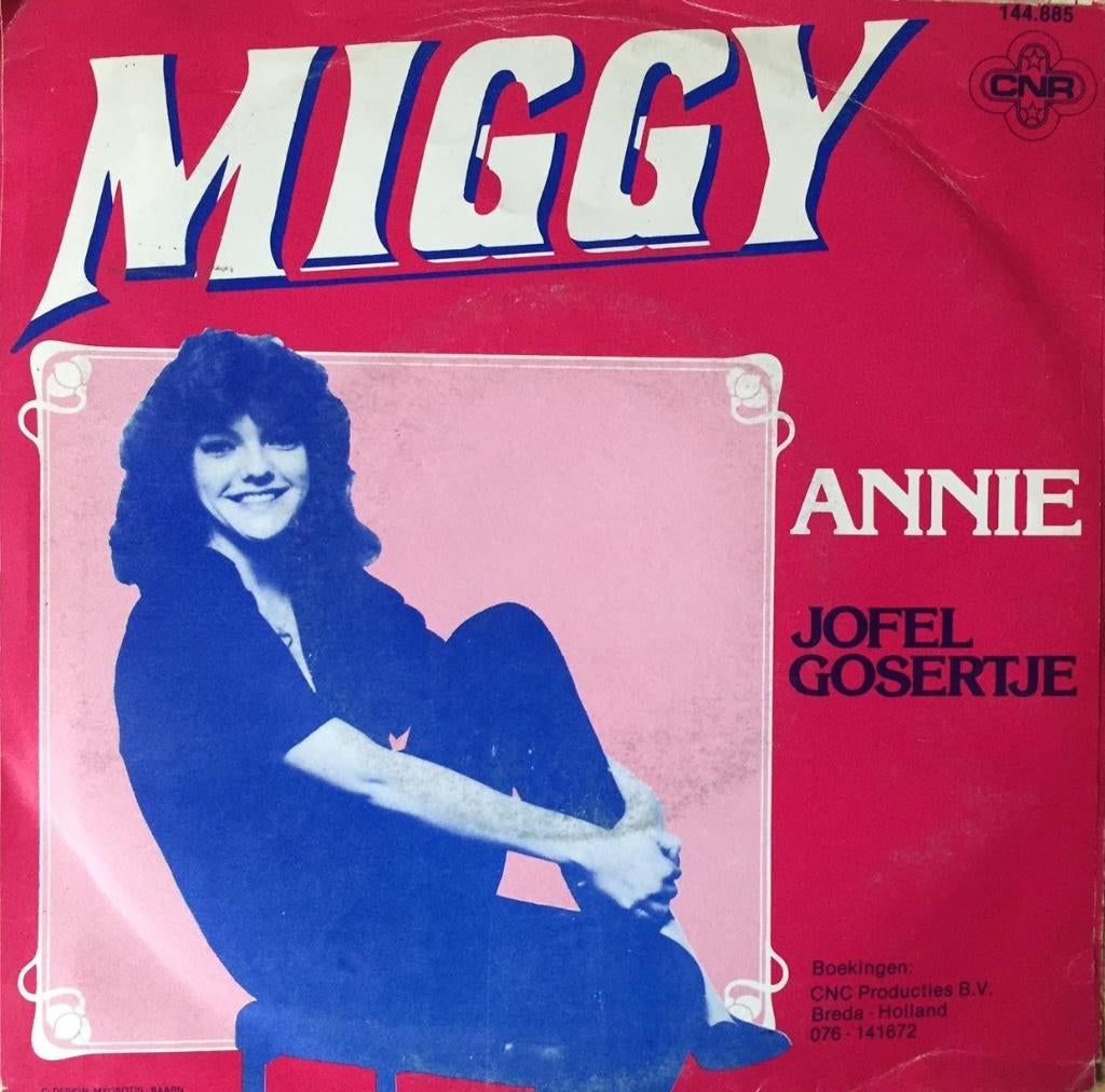 1981    Miggy    Annie (hou jij me tassie effe vast)   , Verzenden, 7 inch, Single, Zo goed als nieuw