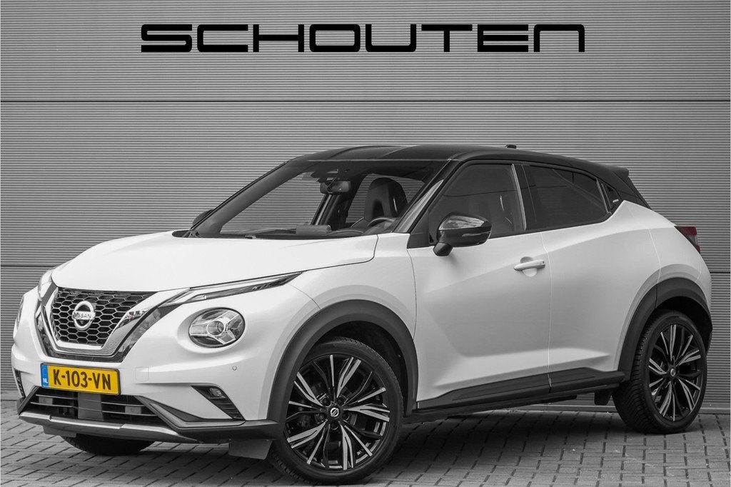 Nissan Juke 1.0 DIG-T N-Design CarPlay JBL Keyless 19", Auto's, Nissan, Bedrijf, Te koop, Juke, ABS, Achteruitrijcamera, Airbags