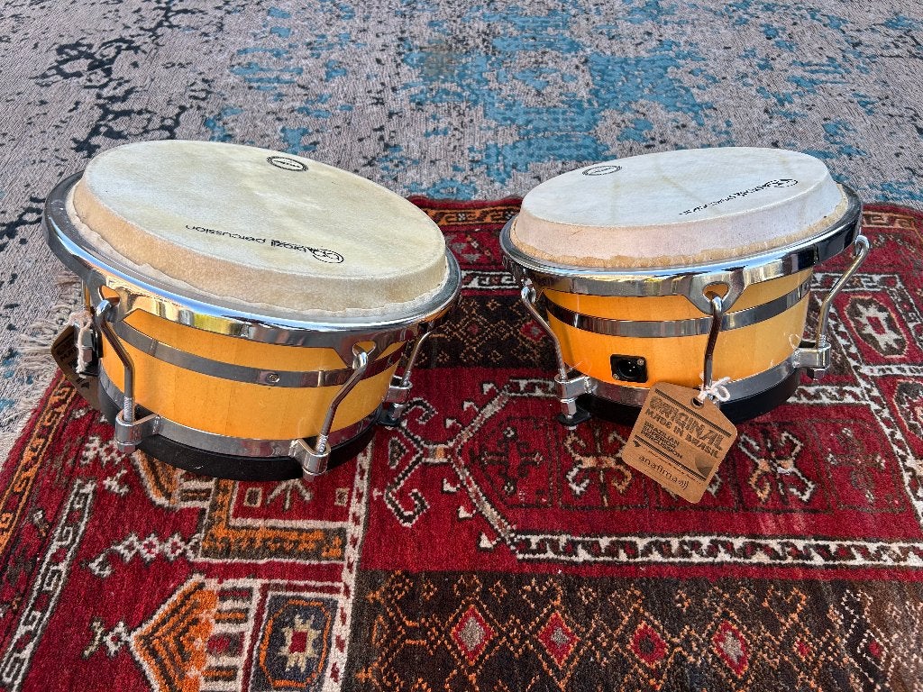 Brazil Percussion bongo's, Muziek en Instrumenten, Percussie, Ophalen, Gebruikt, Melodische percussie