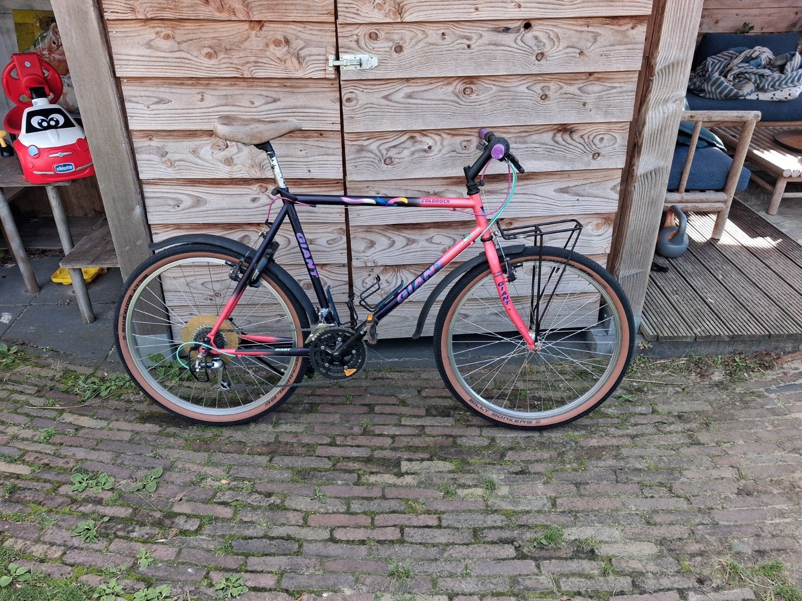 Giant Coldrock Mountainbike, Ophalen, Minder dan 10 versnellingen, Gebruikt, 26 inch