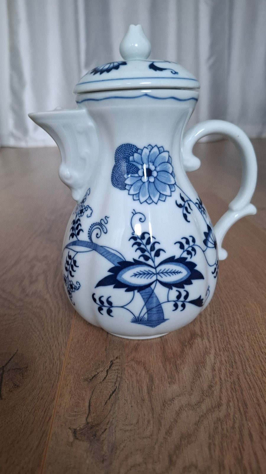 Blue Danube koffiepot, Antiek en Kunst, Antiek | Servies los, Ophalen of Verzenden