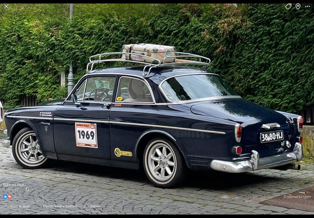 Volvo Amazon 1969 Koningsblauw, Auto's, Achterwielaandrijving, Blauw, Handgeschakeld, Particulier