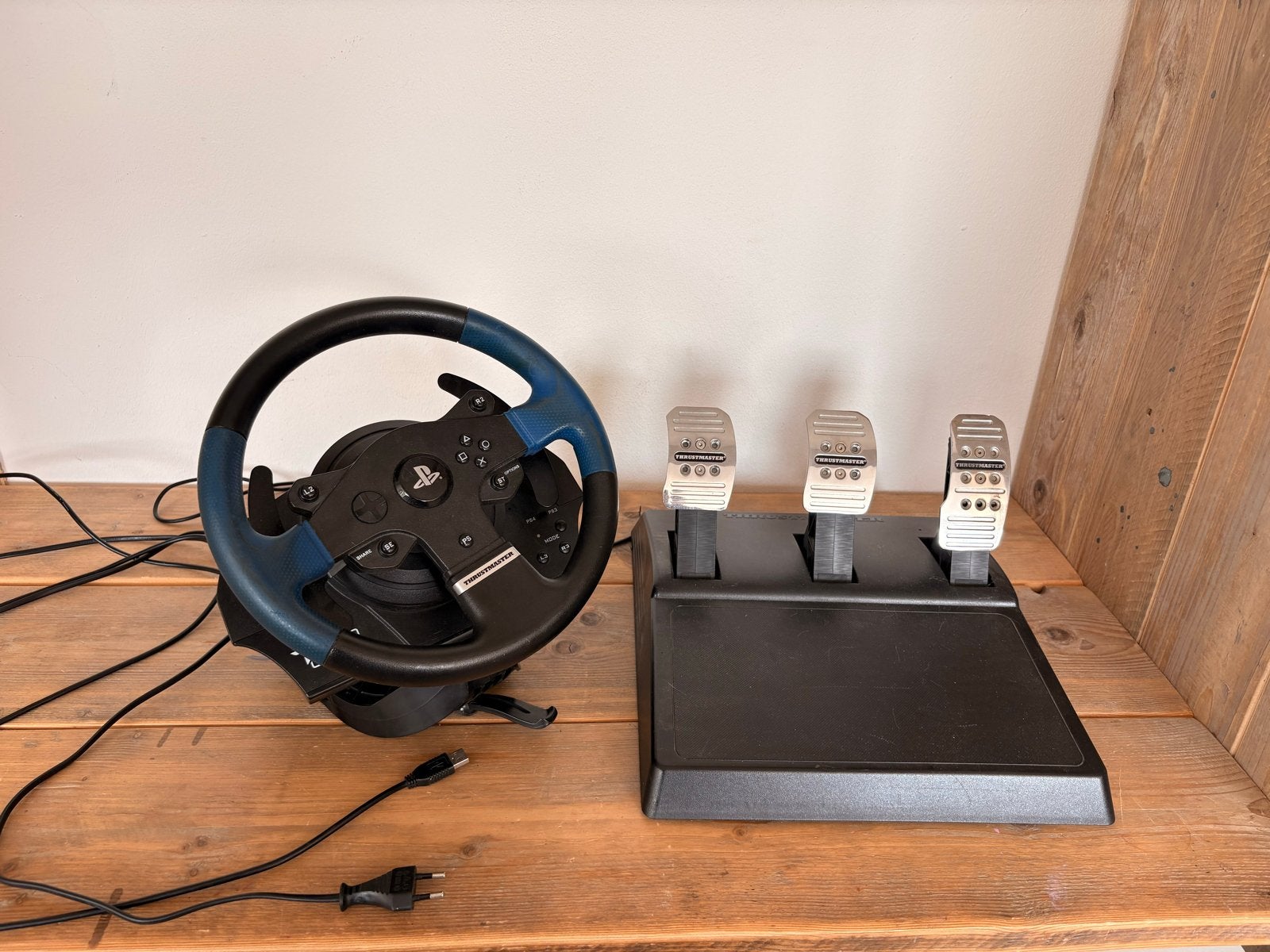 Thrustmaster T150 Pro Force Feedback Stuurwiel + Pedalen, Ophalen of Verzenden, Gebruikt, Stuur of Pedalen, PlayStation 3