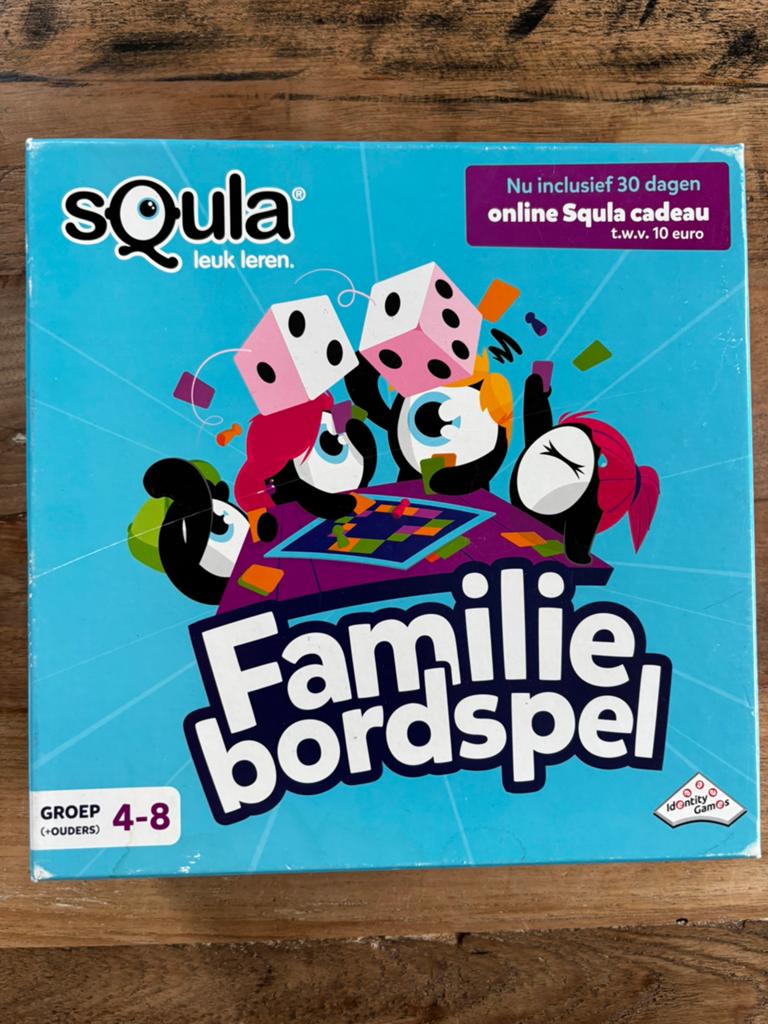 Squla familie bordspel groep 4-8, Hobby en Vrije tijd, Gezelschapsspellen | Bordspellen, Een of twee spelers, Ophalen of Verzenden