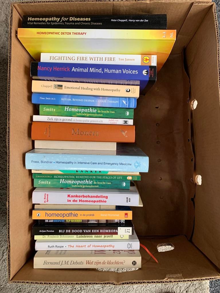 Homeopathie studieboeken, Boeken, Ophalen, Beta, Zo goed als nieuw, HBO