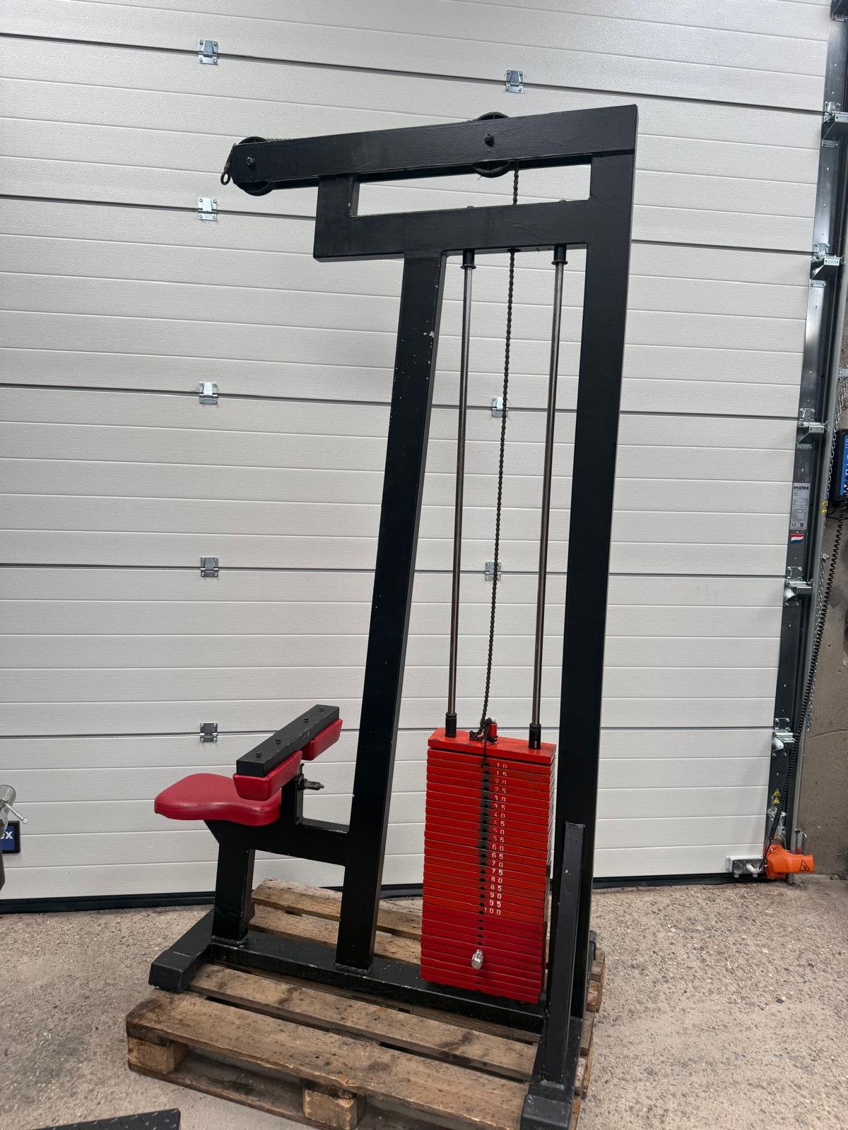Panatta Fantastic Lat pulldown/ latzug/ 150 kg stack, Sport en Fitness, Ophalen, Gebruikt, Overige typen, X
