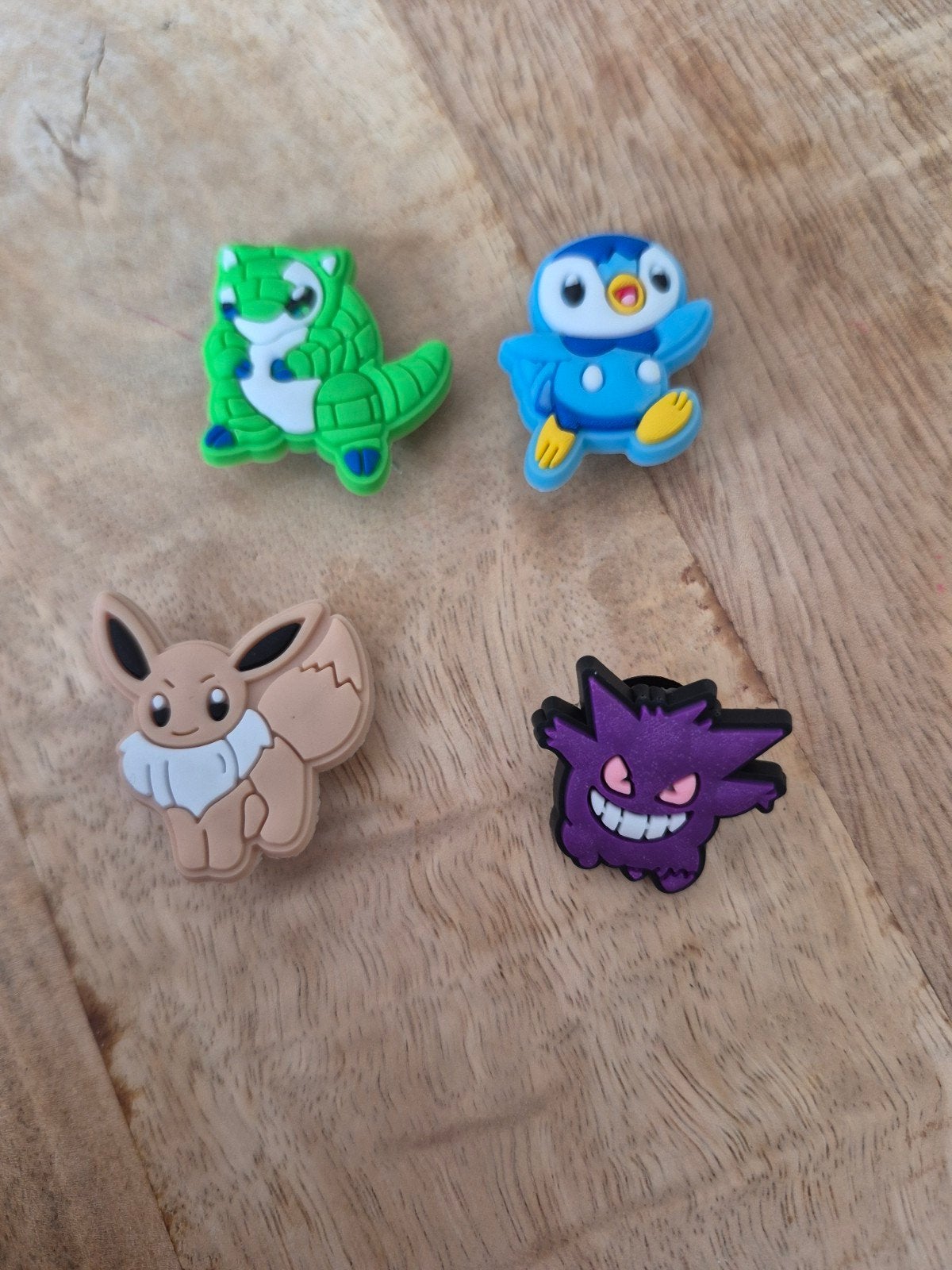 4 stuks Pokémon Jibbitz voor Crocs - Personaliseer je Crocs!, Ophalen of Verzenden, Nieuw