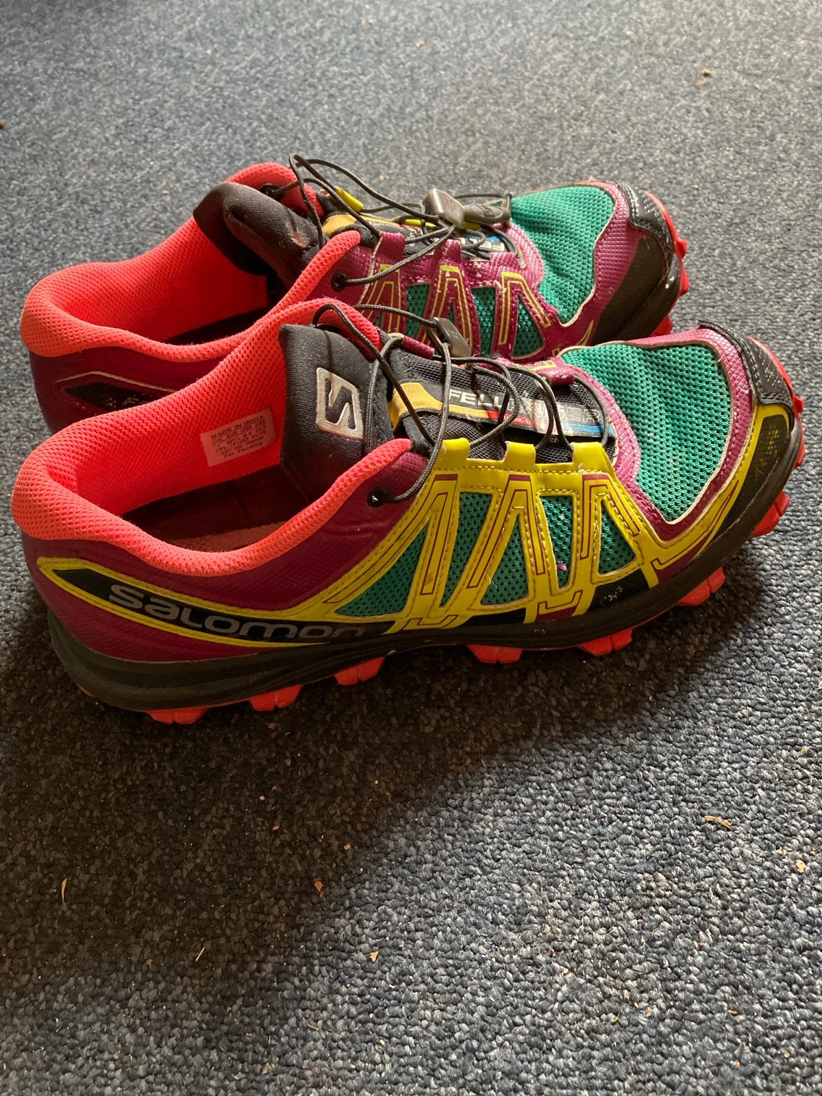 Salomon Fellraiser Trailrunning Schoenen - Maat 40 2/3, Ophalen of Verzenden, Gedragen, Roze, Sportschoenen