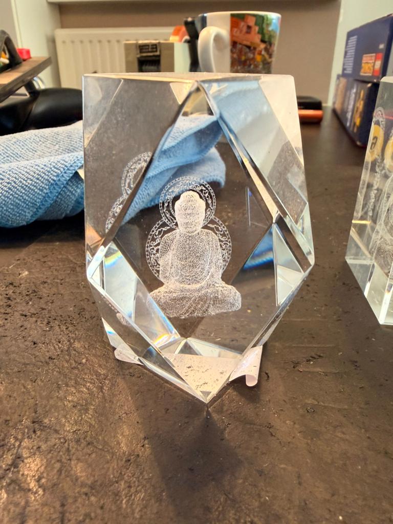 Buddha laserblokken, Ophalen of Verzenden, Zo goed als nieuw, Spiritualiteit algemeen, Overige typen