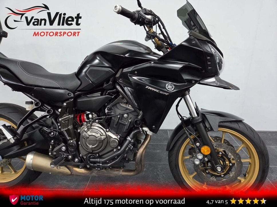 Zeer Mooie Yamaha Tracer 700 Mat zwart/goud, 2 cilinders, Bedrijf, Onbekend, Toermotor
