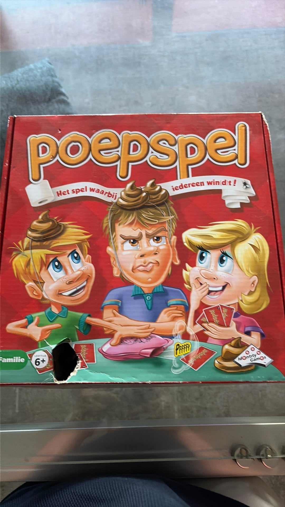 Poepspel, Drie of vier spelers, Ophalen of Verzenden, Nieuw