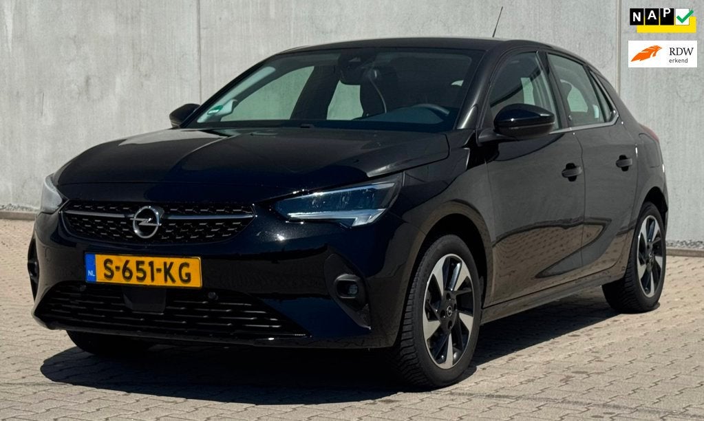Opel Corsa Electric 50 kWh, Auto's, Opel, 330 km, 136 pk, Gebruikt, Zwart
