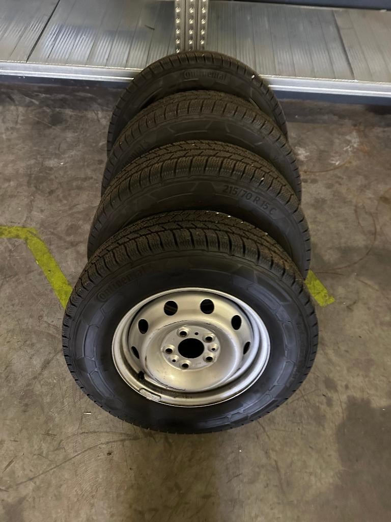 Camper Wielen 215/70 R15 C 5x118 4 Stuks, Ophalen, Zo goed als nieuw