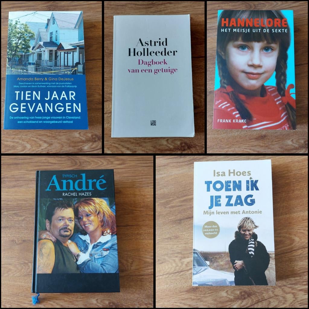 Biografieën • divers • o.a. Astrid Holleeder • Frank Krake, Boeken, Ophalen of Verzenden, Zo goed als nieuw, Astrid Holleeder