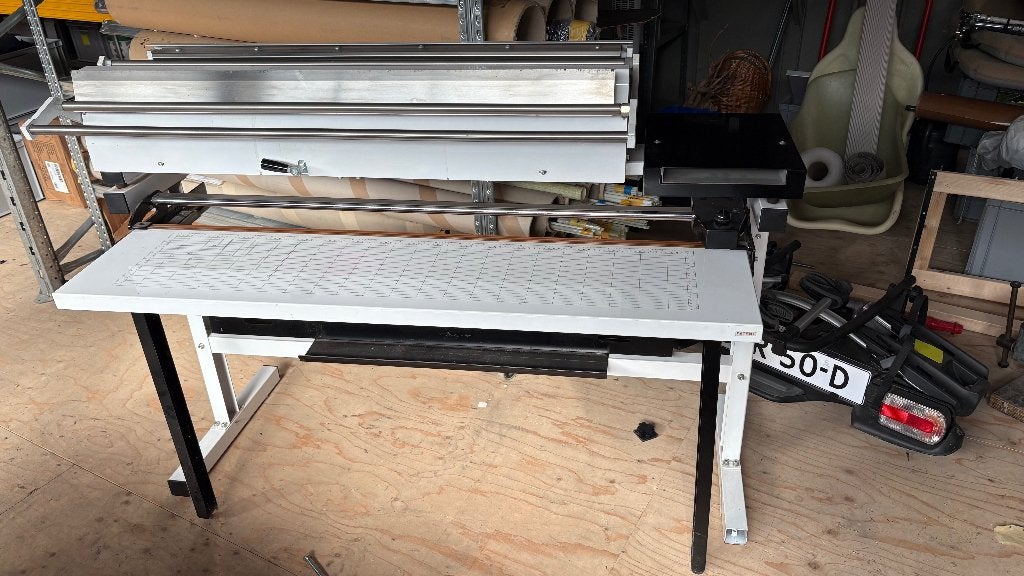 LDC1000 Vouw- en Snijmachine Combinatie, Ophalen, Gebruikt