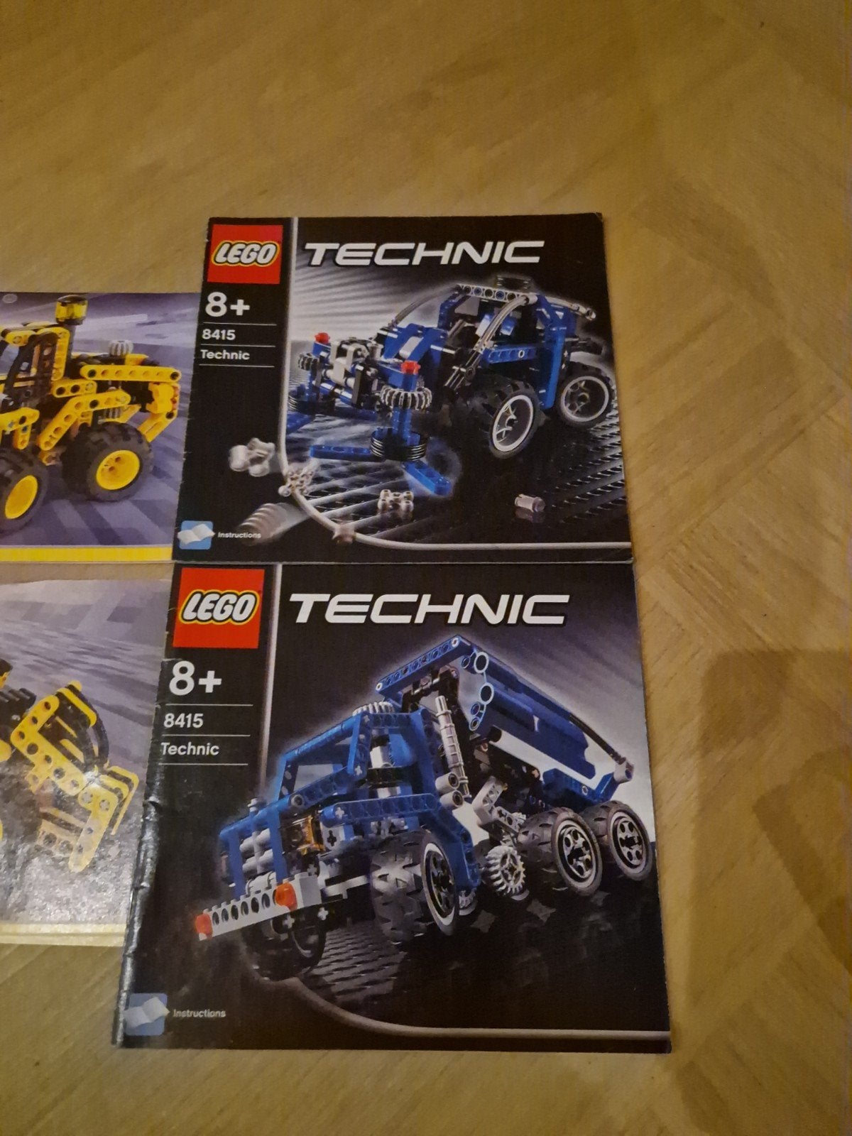 Lego Technic set 8415, 8419 en 8453 met boekjes, Ophalen of Verzenden, Gebruikt, Overige merken