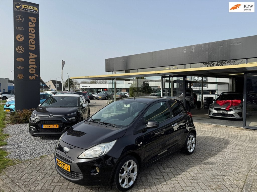 Ford Ka 1.2 Titanium X start/stop|Airco, Auto's, Ford, Bedrijf, Te koop, Ka, ABS, Airbags, Airconditioning, Boordcomputer, Centrale vergrendeling