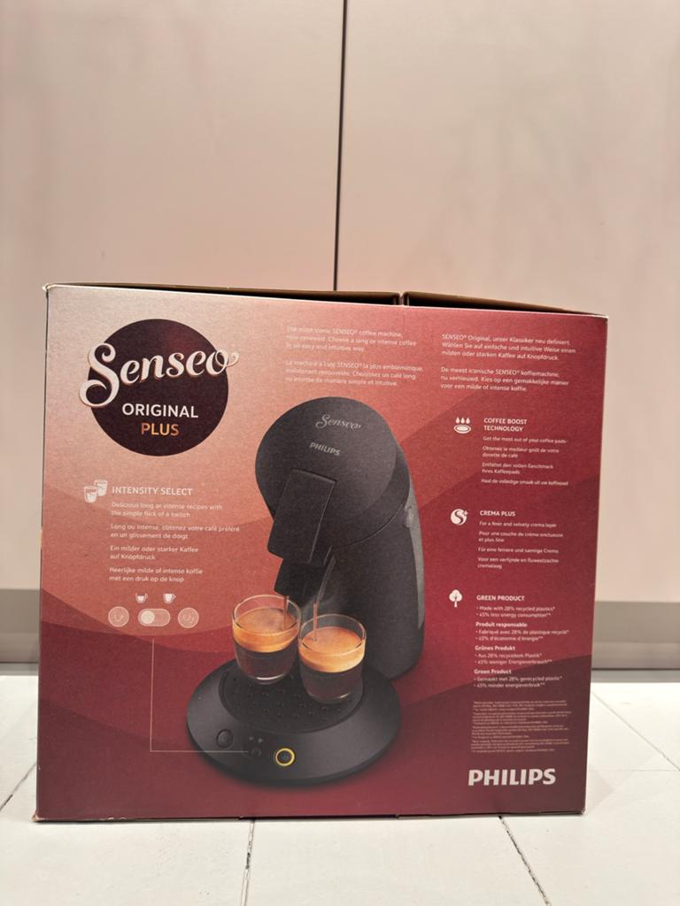 Senseo Original Plus CSA210/60 Koffiepadmachine, Witgoed en Apparatuur, Koffiezetapparaten, Ophalen, Koffiepads en cups, Overige modellen