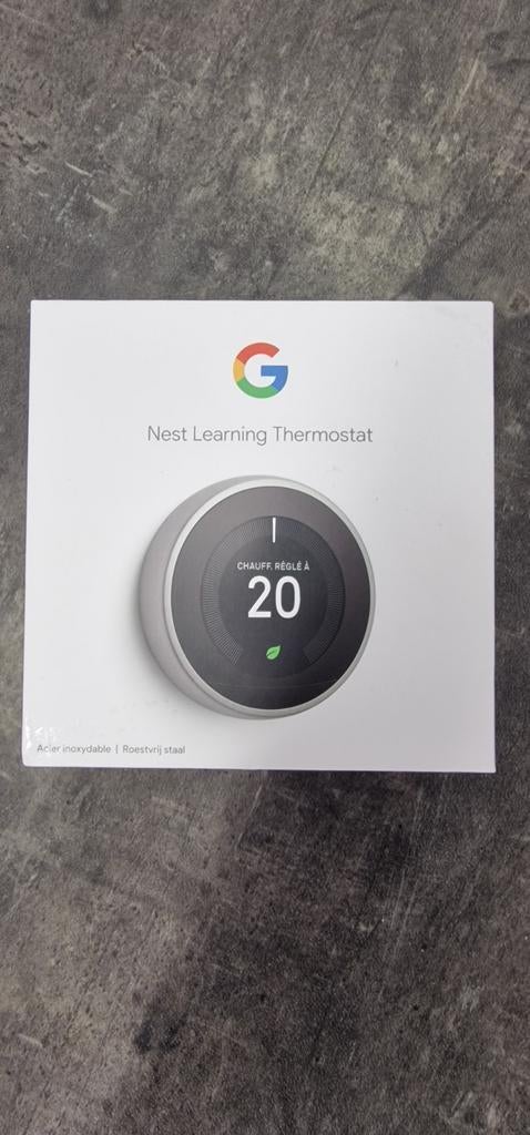 Nest Learning Thermostat V3 met Heat Link, Doe-het-zelf en Verbouw, Thermostaten, Ophalen of Verzenden