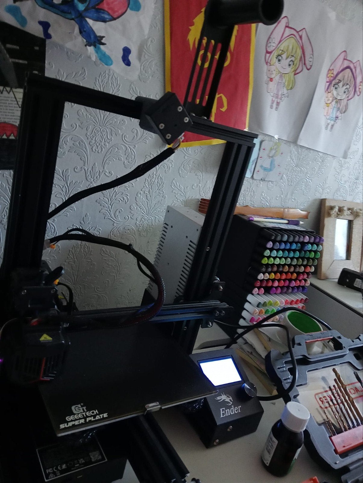 3D printer Ender-3 Neo, Ophalen, Gebruikt, Ender 3 Neo, Filament