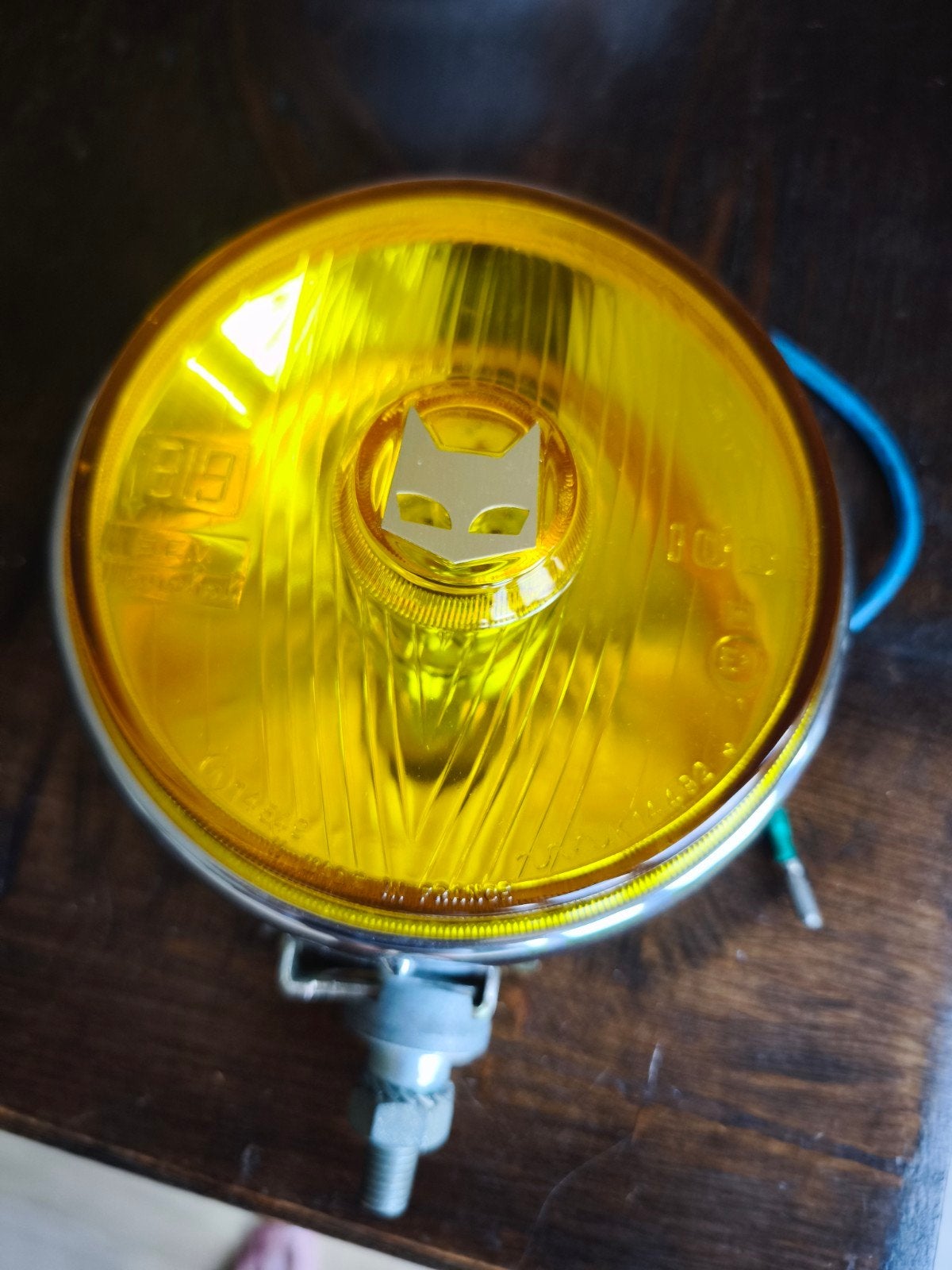 Vintage Marchal 819 rijverlichtingsset met beschermkappen, Auto-onderdelen, Ophalen of Verzenden, Gebruikt, Universele onderdelen