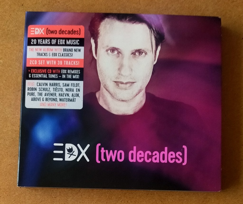 EDX - Two Decades 2CD 2017 Calvin Harris Tiesto, Ophalen of Verzenden, Zo goed als nieuw, House