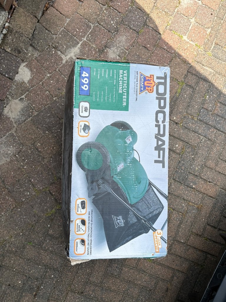 Verticuteermachine, Ophalen, Nieuw, Elektrisch, Topcraft