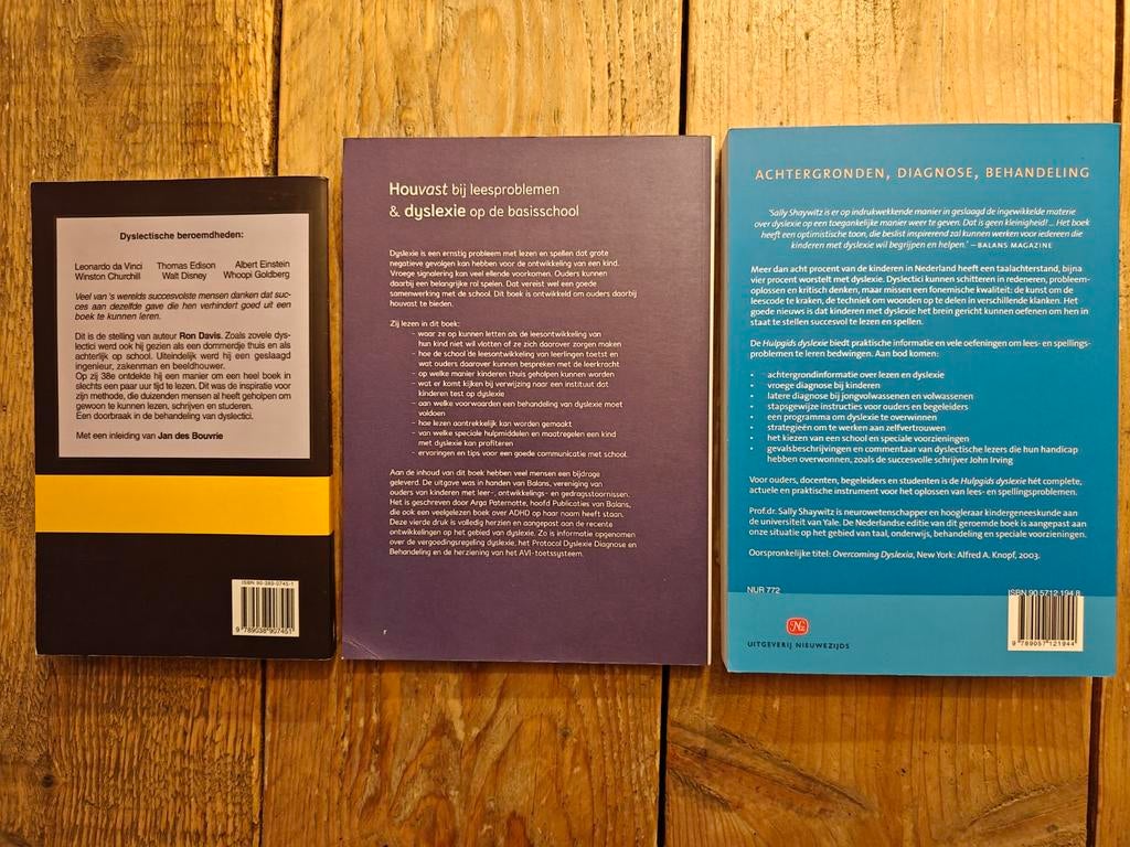 3 Dyslexie boeken., Boeken, Ophalen of Verzenden, Zo goed als nieuw