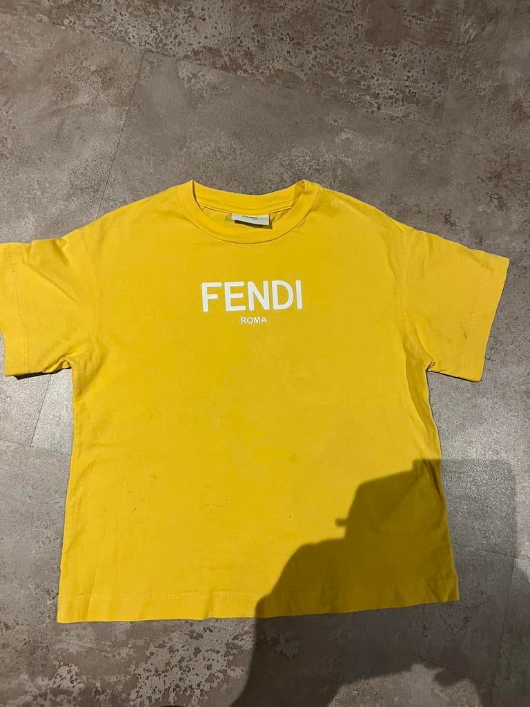 FENDI shirt maat 128 origineel, Kinderen en Baby's, Fendi, Ophalen of Verzenden, Zo goed als nieuw, Shirt of Longsleeve