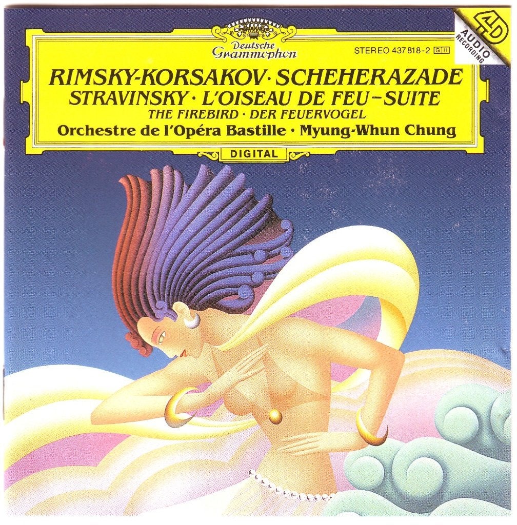 Rimski-Korsakov Scheherazade en Stravinski Vuurvogel, Stravinsky, Ophalen of Verzenden, Zo goed als nieuw, Romantiek