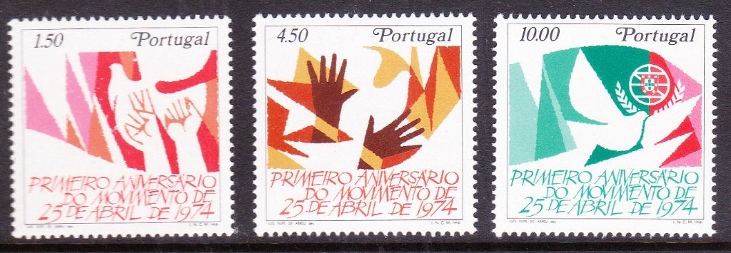 Portugal 1975 pf mi 1275 - 1277, Ophalen of Verzenden, Portugal, Postfris