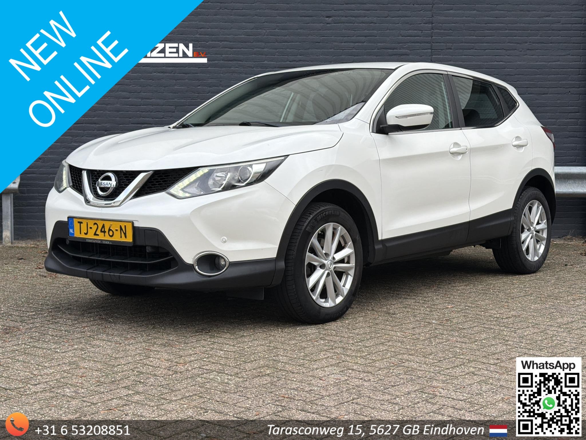 Nissan Qashqai 1.6 dCi Connect Edition, Auto's, Voorwielaandrijving, Stof, 4 cilinders, Bedrijf