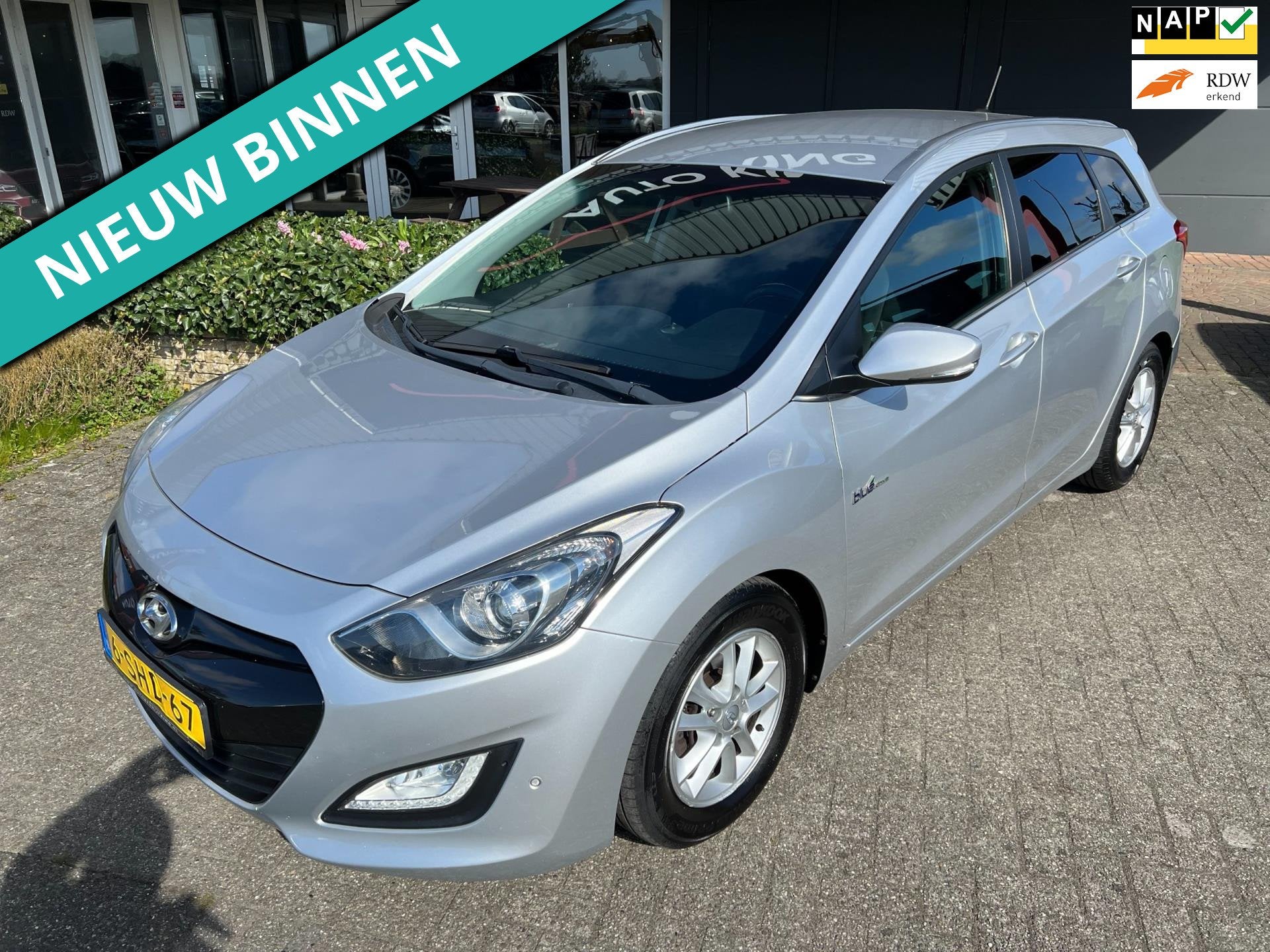 Hyundai I30 Wagon 1.6 iDrive NAV I ECC I CAM I PDC I APK+NAP, Auto's, Hyundai, Bedrijf, Te koop, i30, ABS, Achteruitrijcamera